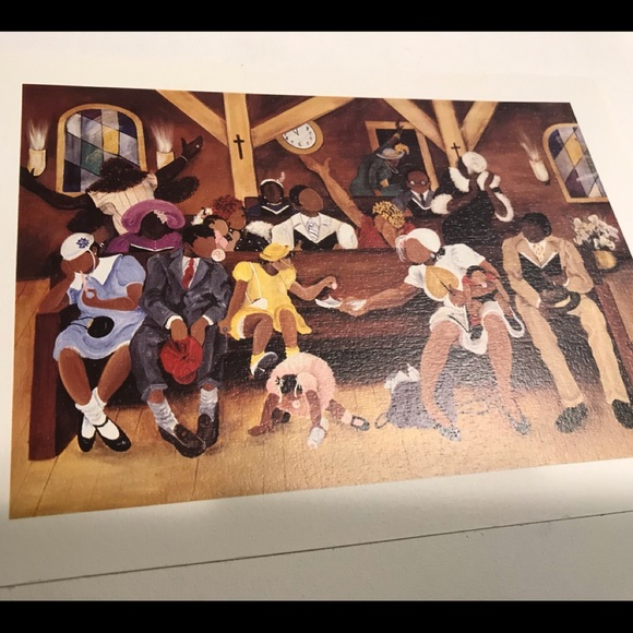 COPY - Vintage art print by ANNIE LEE THE Artist … - Picture 4 of 5